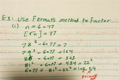 Solved Problems Use Fermat S Method To Factor Each Of Chegg