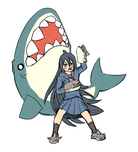 Powerful Shark Daughter Anime Manga Know Your Meme