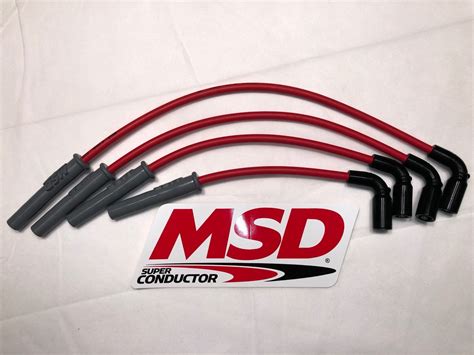 Cables De Bujias Msd 8 5mm Chevy C1 C2 C3 Corsa Tornado Envío gratis