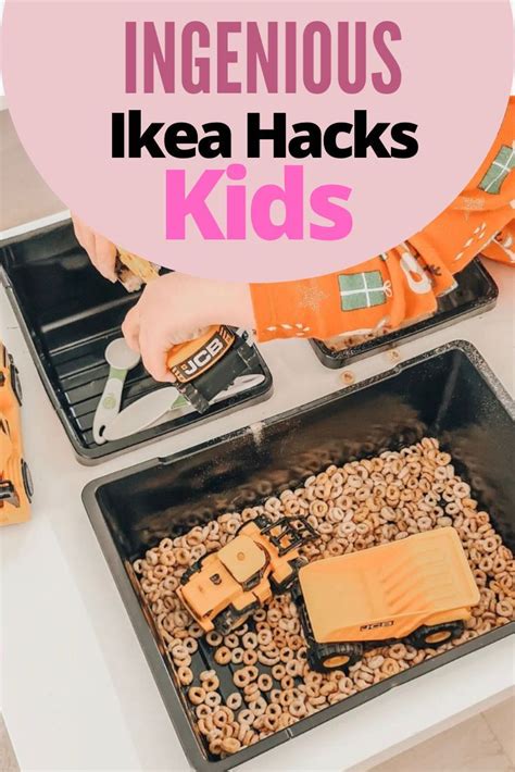 A $14 Sensory Table!! | Ikea hack kids, Ikea hack, Ikea kids room