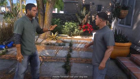 Gta Graphics Mod Franklin And Lamar Mission Gameplay On