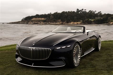2017 Monterey The Vision Mercedes Maybach 6 Cabriolet Previews The