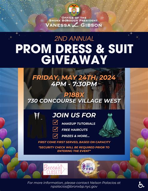 Bronx Week Prom Dress Suit Giveaway The Office Of The Bronx