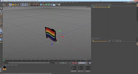 Rainbow Gay Pride Flag 3D Model TurboSquid 1645901