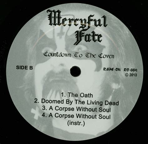 Mercyful Fate Countdown To The Coven Black Vinyl Lp