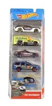 Hot Wheels Set De Autos Distintos Ver Diseños Mattel