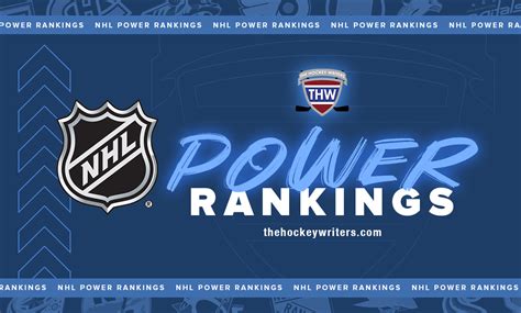 Nhl 2022 23 Power Rankings Week 17 The Hockey Writers Nhl News