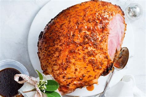 No Baste Cider Glazed Ham Recipe Au