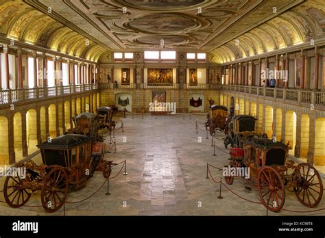 LISBONA Portogallo 6 Aprile 2017 Museu Dos Coches Museo Nazionale