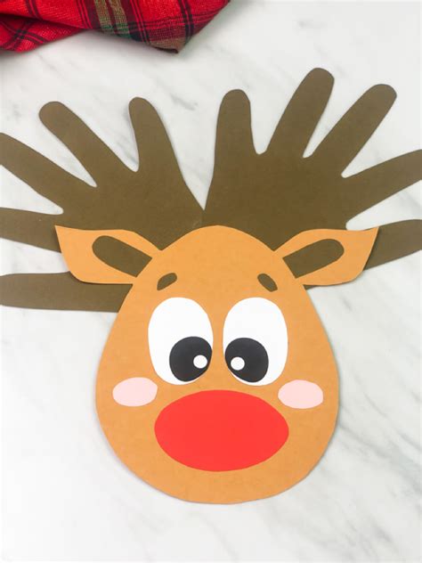 13 Easy Reindeer Crafts For Kids With Free Templates