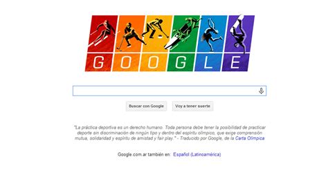 Google Muestra La Bandera Gay Por Los Juegos De Sochi Infobae
