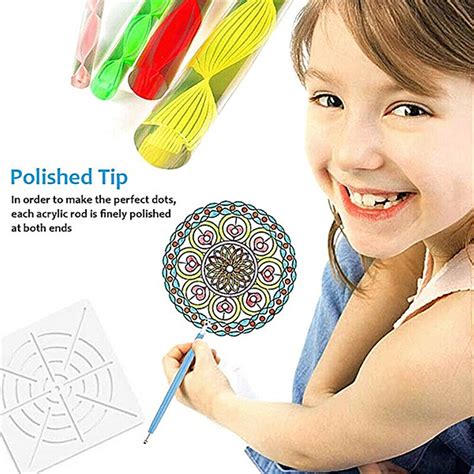 New 25pcs Mandala Dotting Tools Rock Painting Kit Dot Art Rock Pen ...