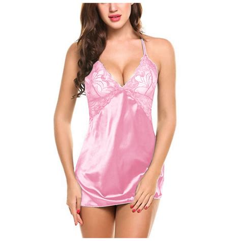 DondPO Lingerie For Women Womens Pajama Sets Nightgown Home Lingerie