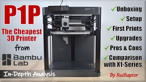 Bambu Lab P1p 3d Printer All You Need To Know In Depth Analysis Youtube