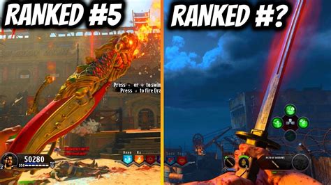 Ranking Every Bo4 Zombies Specialist Weapon From Worst To Best Call Of