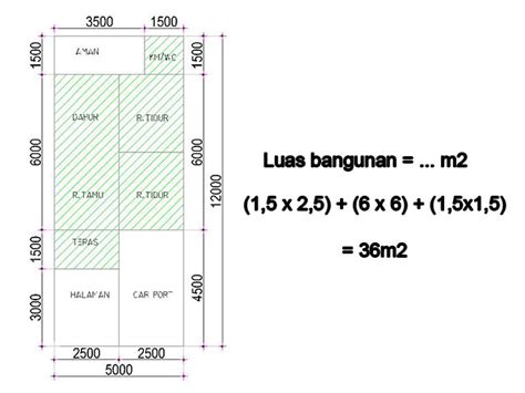 Cara Menghitung Luas Lantai Bangunan Imagesee Riset