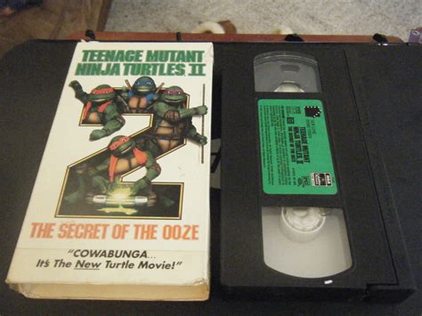 Teenage Mutant Ninja Turtles The Secret Of The Ooze Vhs