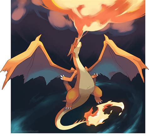 Mega Charizard Y - The rise of Lizardon by nganlamsong on DeviantArt