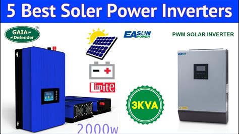 Top 5 Best Solar Power Inverters In 2020 Best Solar Inverters For Hot