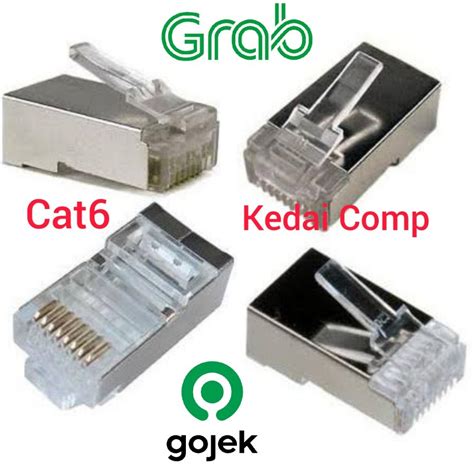 Jual Konektor Rj Besi Cat Connector Metal Rj Cat Eceran Satuan