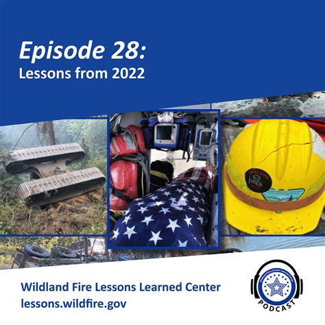 Episode 28 Lessons From 2022 Wildland Fire Lessons Learned Center