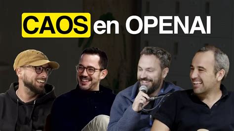 DESPIDO y READMISIÓN de Sam Altman CEO OPENAI Jueves de Itnig YouTube