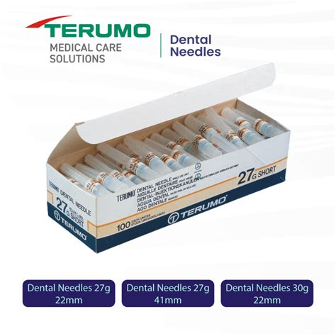 Terumo Dental Needle Galla Dental