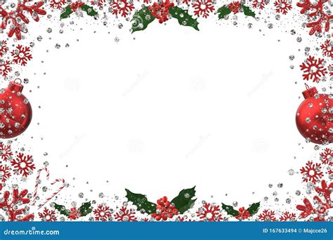 Card Border From Red Ribbon Royalty Free Stock Image Cartoondealer