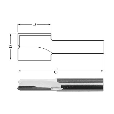 Makita Dvorezno Ravno Glodalo Za Utore 55 7x16x19 Mm D 47569