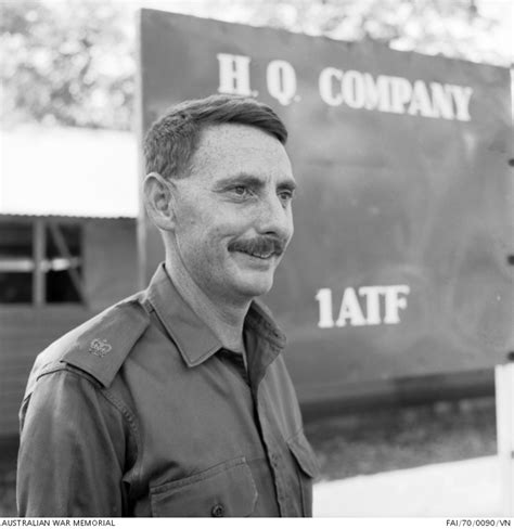 Nui Dat South Vietnam February Portrait Of Major Peter Bool