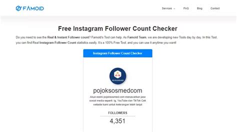 Cara Live Count Followers Instagram Untuk Perkembangan Akun Jasa