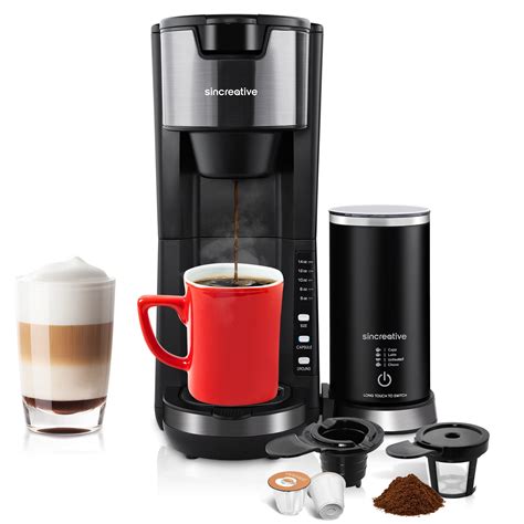 Buy Sincreative Single Serve Coffee Maker For K Cup Pods And Ground Coffeecoffee Machine With