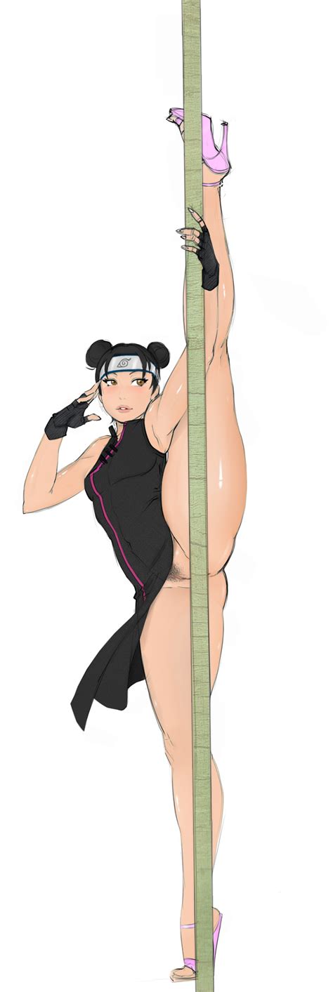 Tenten Naruto Bamboo Flex By Zodi C Hentai Foundry