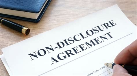 Nondisclosure Agreement Nda