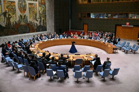 Un Sec Council Votes For Us Drafted Gaza Ceasefire Resolution News