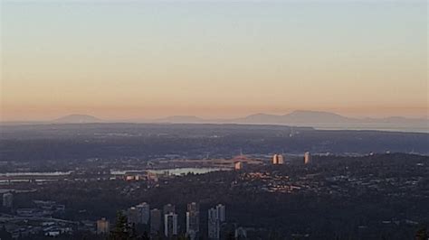 Morning View From Burnaby Mountain Youtube