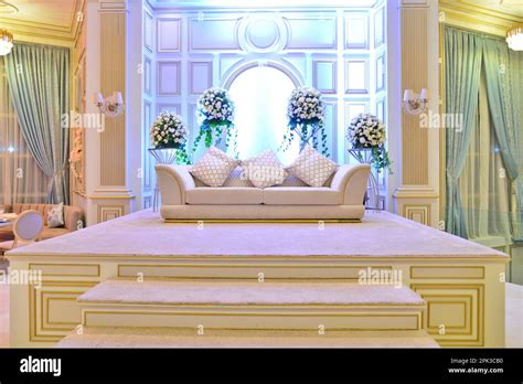 An Elegantly Staged Traditional Morocco Style Wedding With Large Sofa