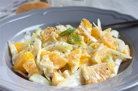 Fenchel Orangen Salat Rezept