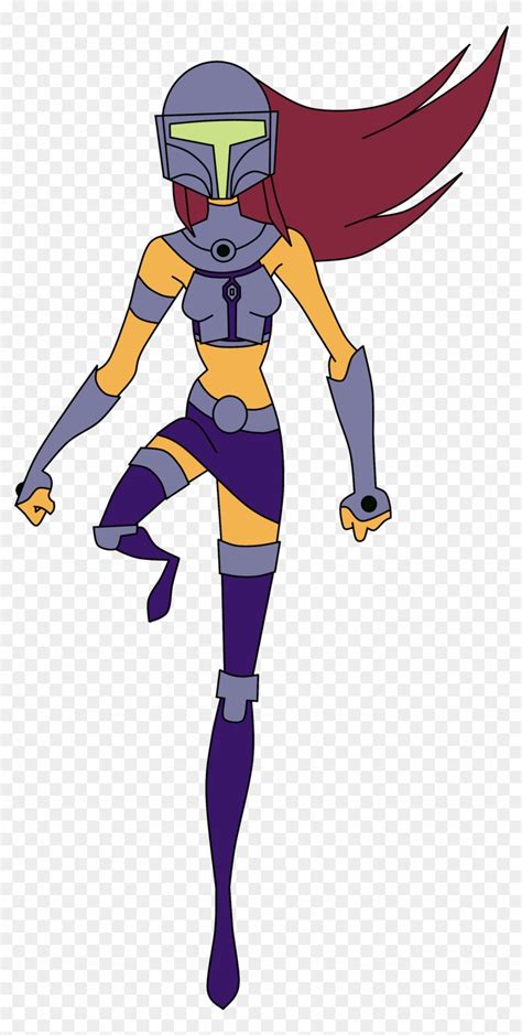 Young Justice Teen Titans Starfire Reference Free Transparent Png