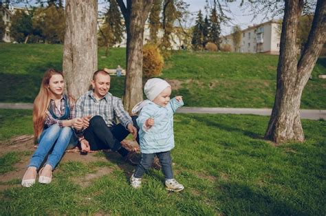 Free Photo | Family in a park