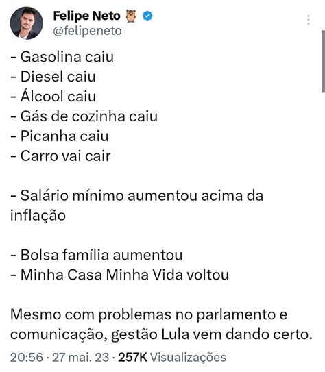 Maycon Berreta On Twitter Note Que Tudo Que O Nelipe Feto Apontou Que