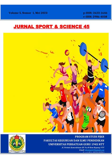 Vol No Jurnal Sport Science Jurnal Sport Science