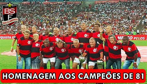 Homenagem Do Fla Na O Aos Campe Es De Ser Flamengo