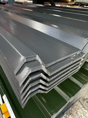 Anthracite Grey Box Profile Corrugated Metal Steel Roof Cladding Sheets