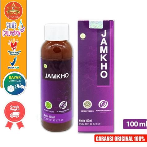 Jual Jamkho Jamu Obat Herbal Kolesterol Asli Original 100 Ml Shopee