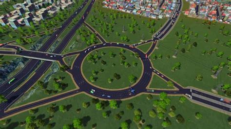 How To Make A Perfect Roundabout In Cities Skylines Gametaco