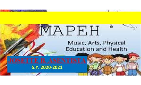 Mapeh Cover Page Pdf