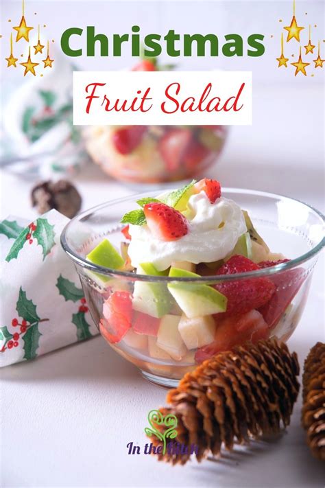 Christmas Fruit Salad In The Kitch