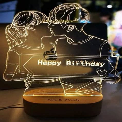 Happy Birthday Acrylic Cake Topper Weight 180gm At Rs 250piece In
