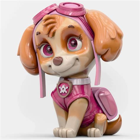3D Printer Files | 3MF File | Sky Paw Patrol Fan Art | Creality Cloud